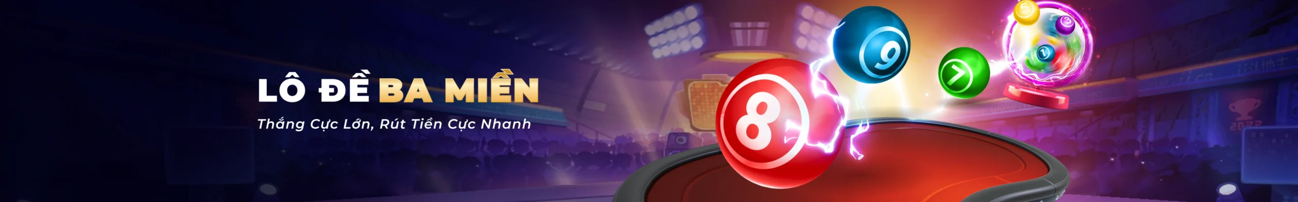 Banner khuyến mãi lô đề 3 miền tại nhà cái Lucky88